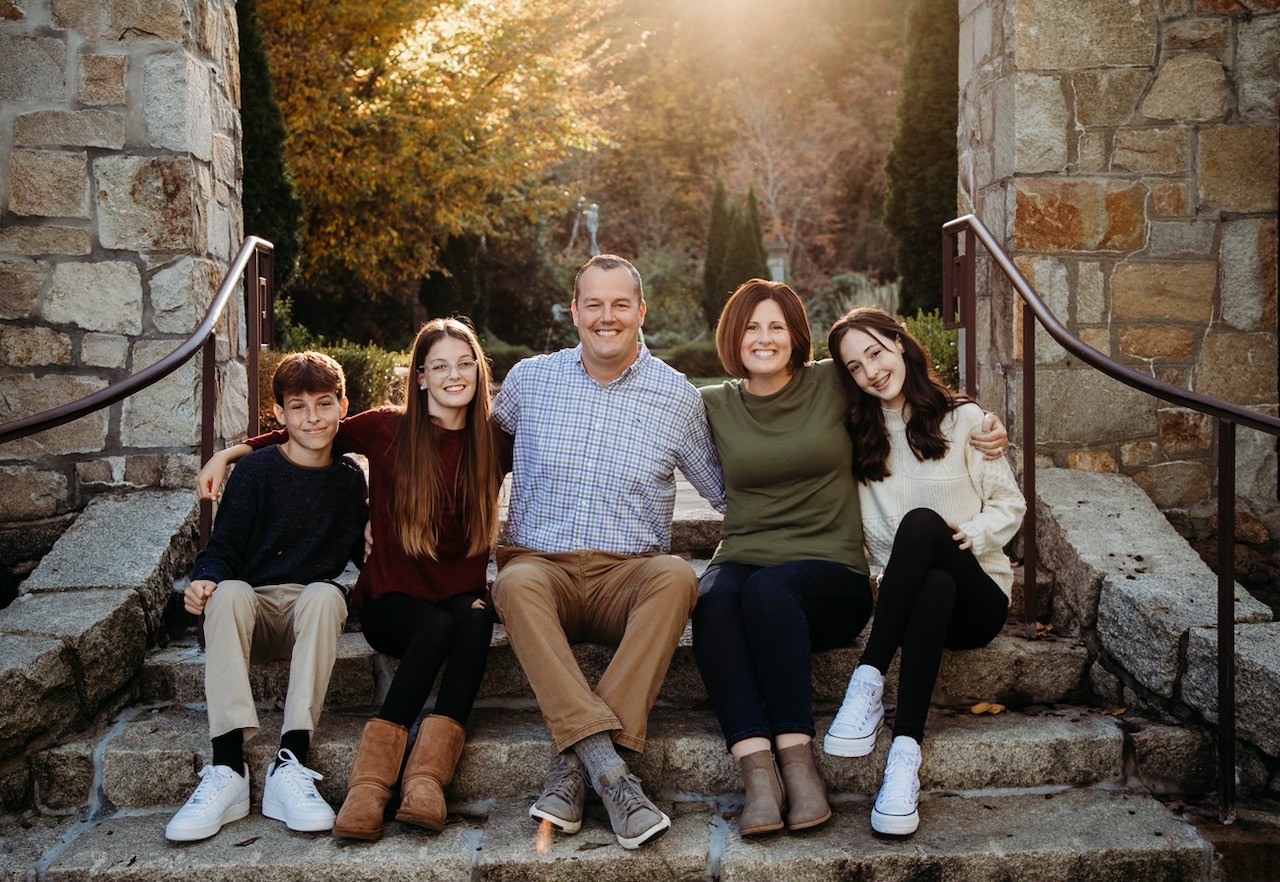 Ken Collins and family